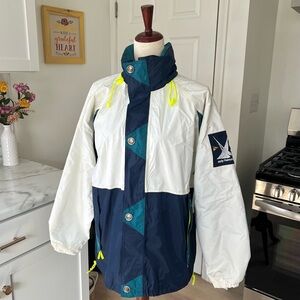 Helly Hansen Vintage Unisex 90’s Twin Sails Windbreaker Colorblock Jacket